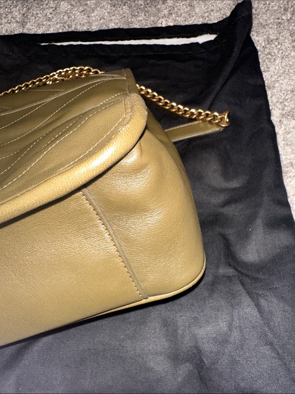 Saint Laurent Nikki green/gold - Picture 12 of 13